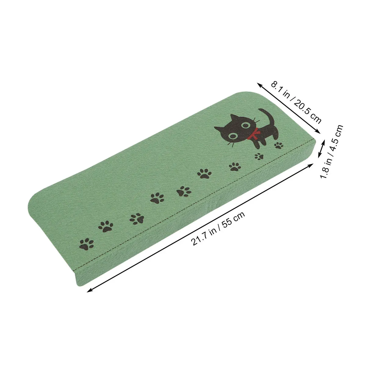 Нескользящие коврики для лестницы с рисунком котенка - Фотография_5