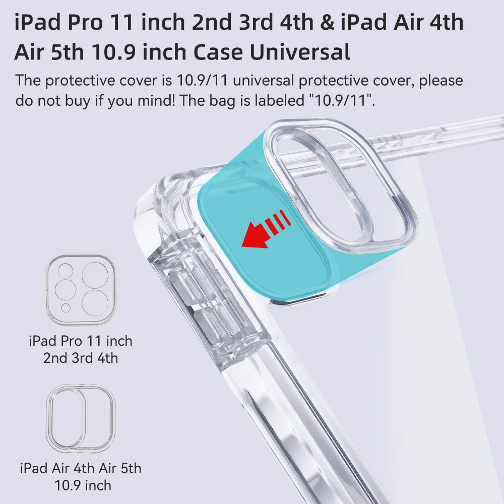 Чехол для ipad air 11 m3 2025 чехол для ipad a16 для 10/11 поколения 10 - Фотография_2