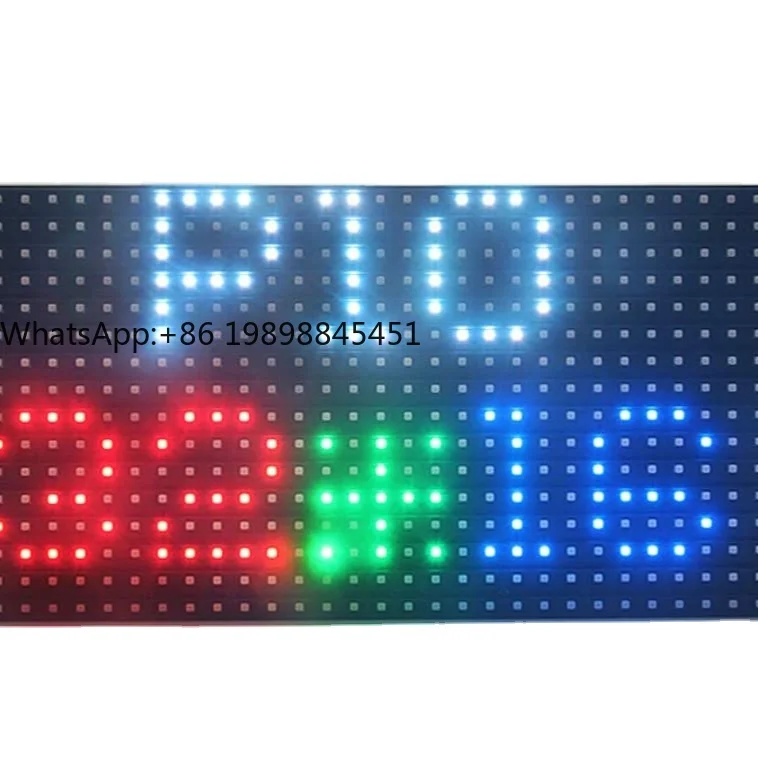 Rgb открытый емкостный p10 электронная