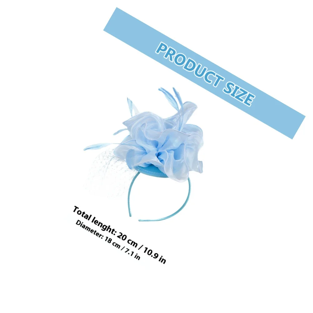 Очаровательная сетчатая повязка на голову для волос - Фотография_5