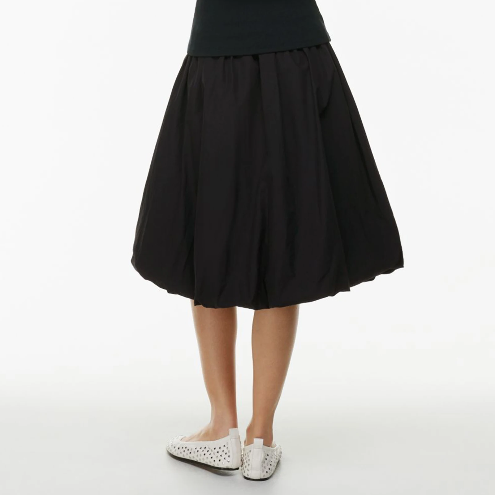 Женская юбка трапециевидной формы с пузырьками - Фотография_3