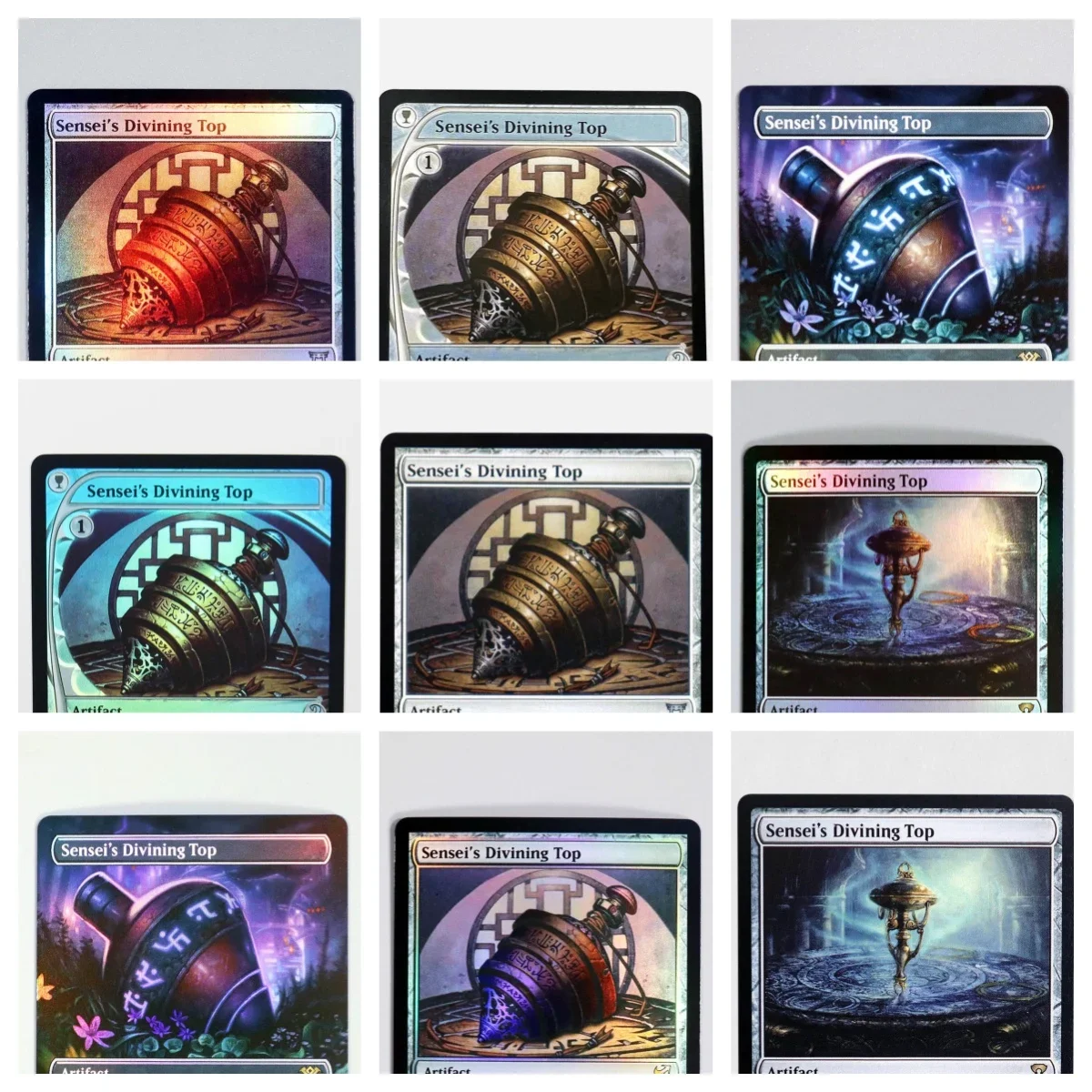 Sensei's divining top foil/holo