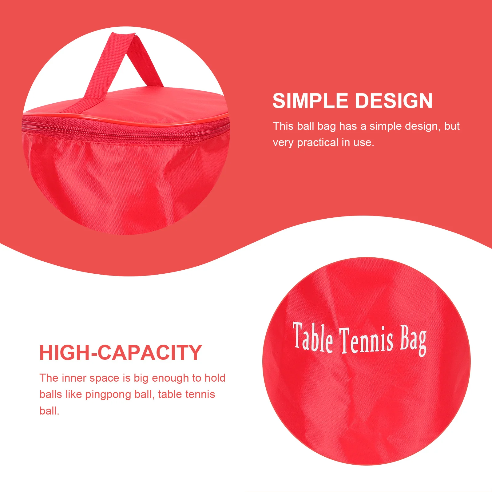 Сумка для мячей для настольного тенниса