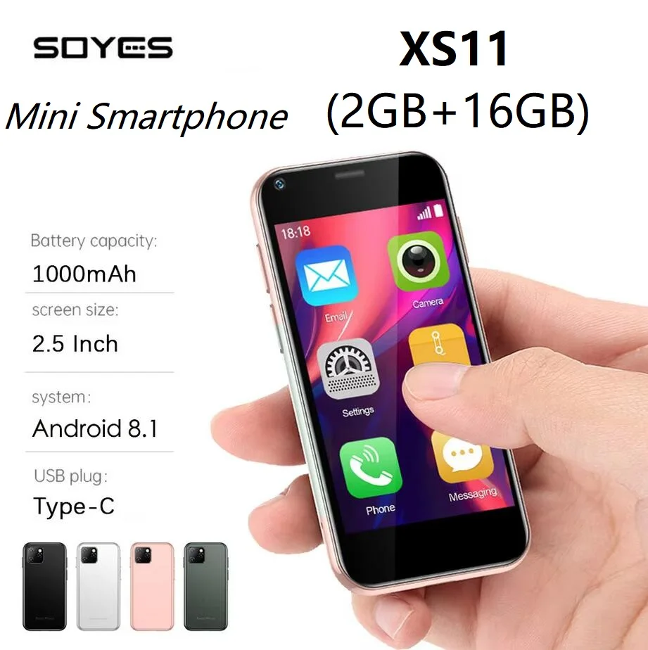Soyes xs11 мини смартфон на android 8