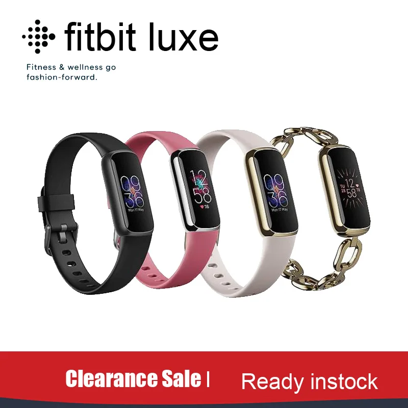 Оригинальные умные часы fitbit luxe fitness tracker