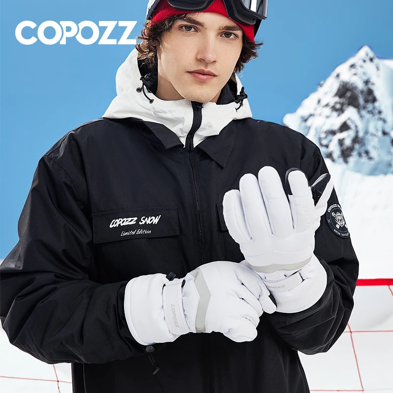 Copozz зимние лыжные перчатки хигора - Фотография_6