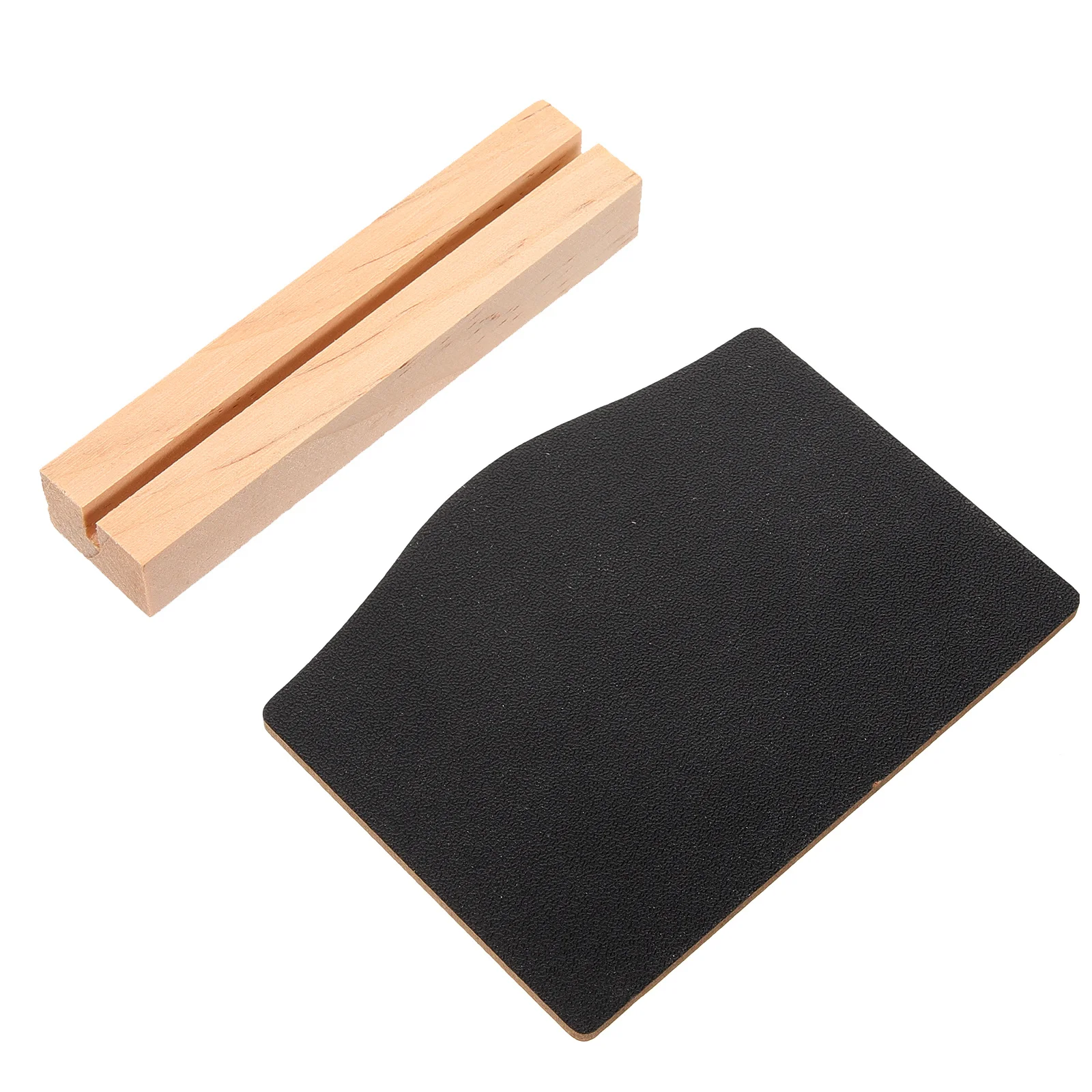 Мини-двусторонняя деревянная доска с твердым основанием - Фотография_4