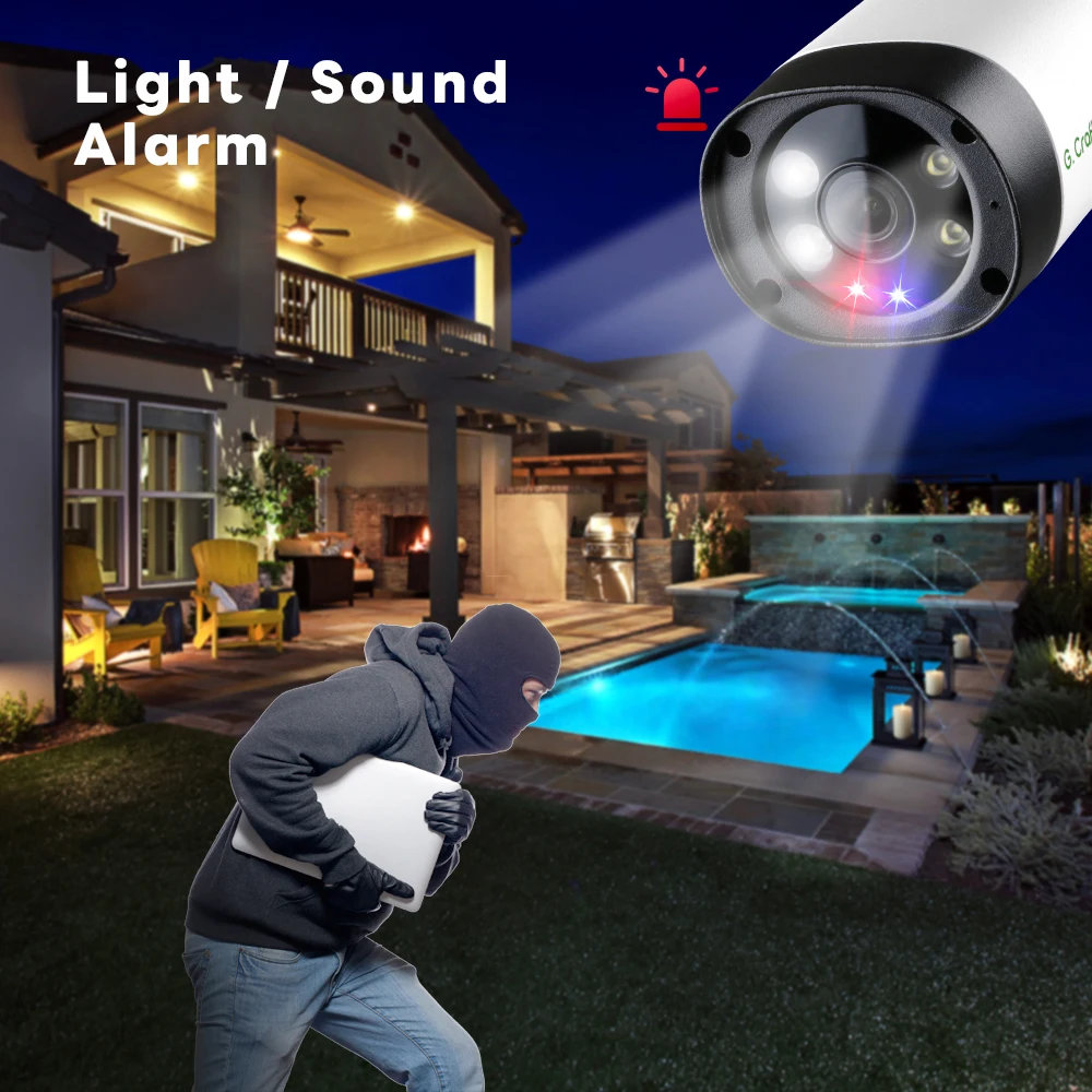 Xmeye 6mp 8mp 3,6mm безопасность - Фотография_4