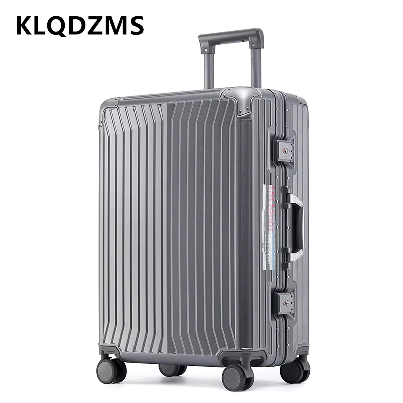 Klqdzms чемодан для кабины с алюминиевым каркасом 20 дюймов - Фотография_4