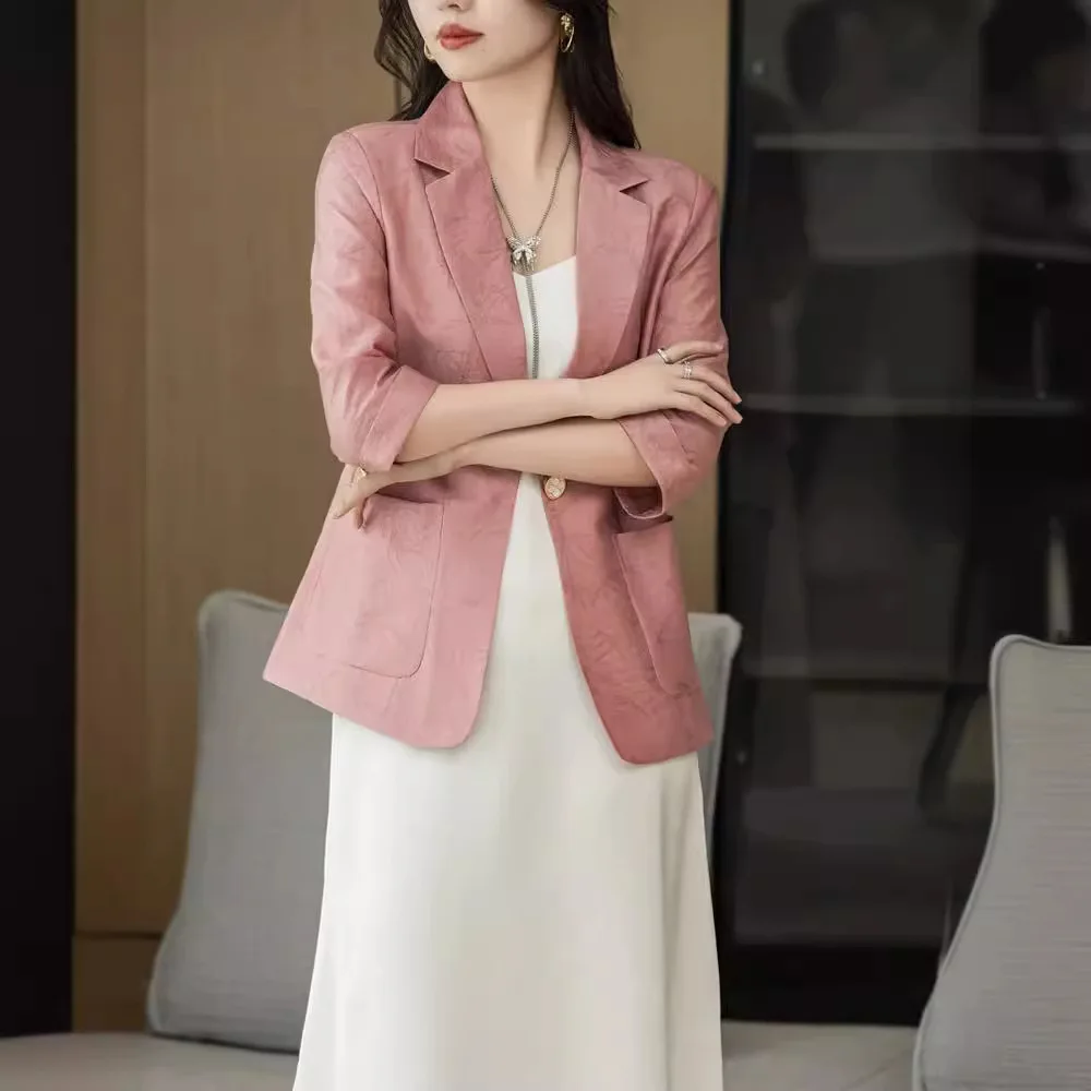 Блейзеры женские пиджаки пальто - Фотография_4