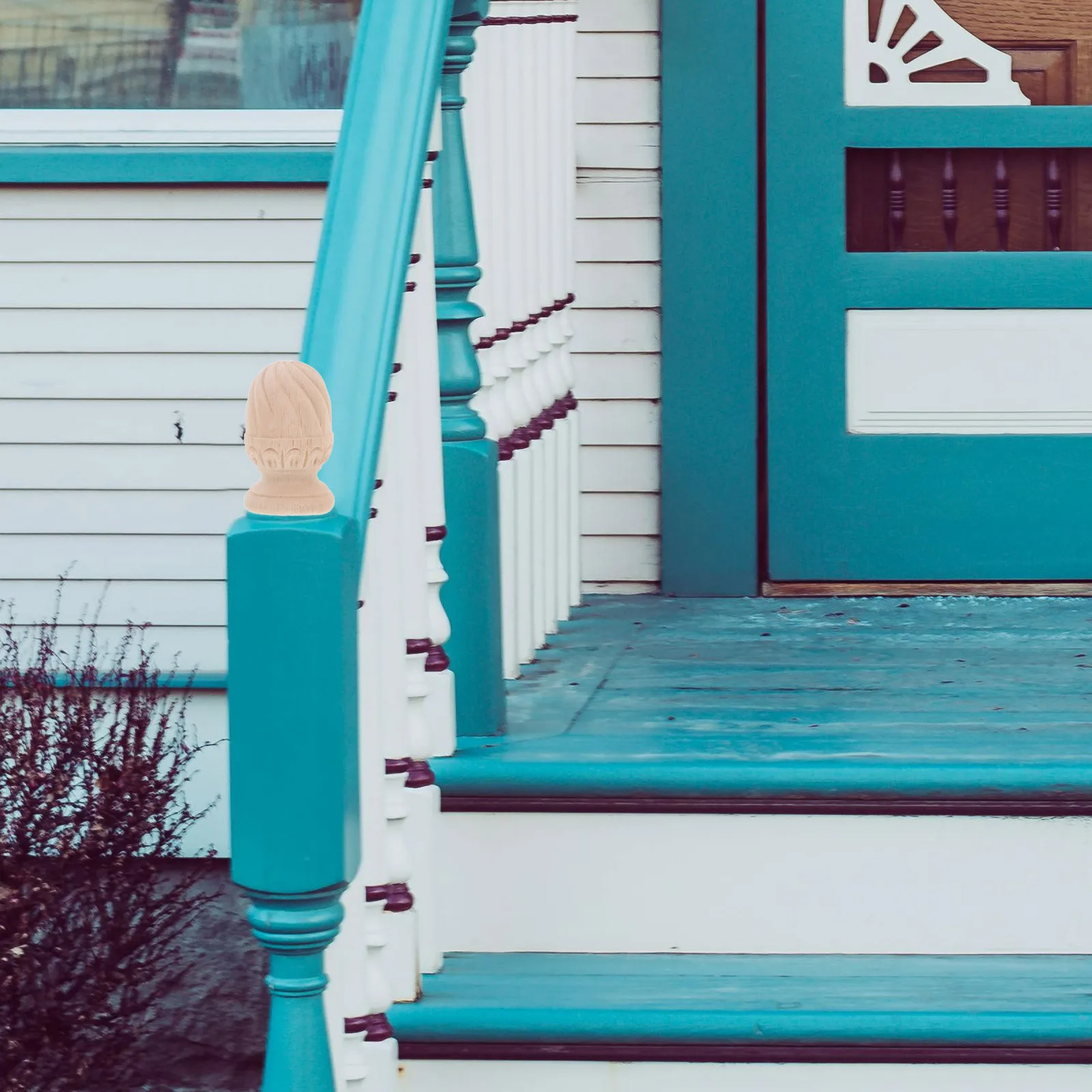 Деревянный накидный резной ананас - Фотография_3