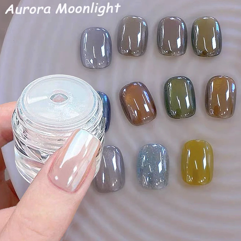 1 баночка покрытия aurora хромированный
