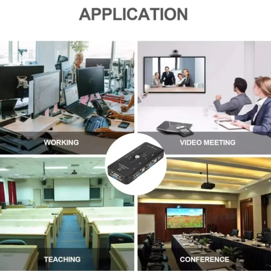 Коммутатор vga 1080p usb 2 - Фотография_6