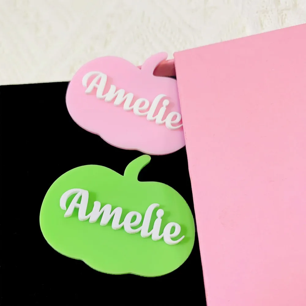 Заколки для волос с именем по индивидуальному заказу - Фотография_5