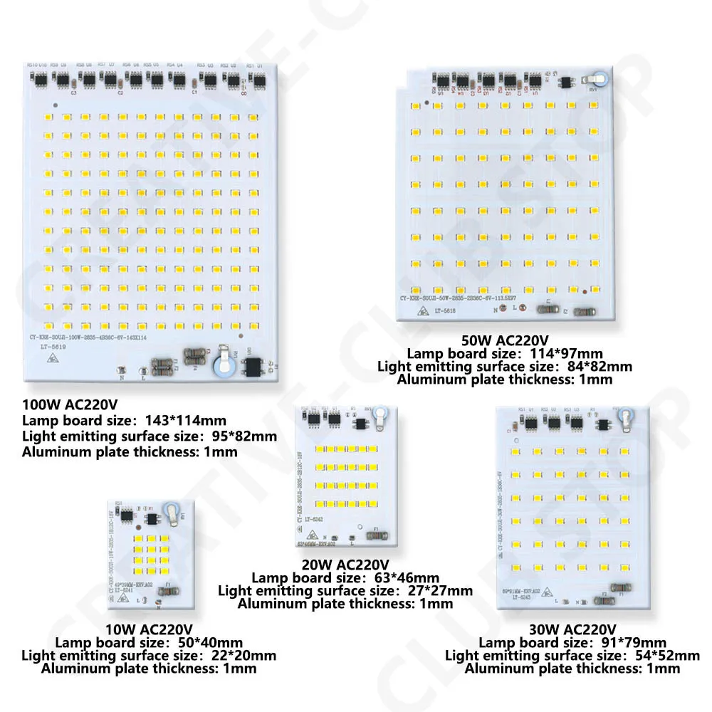 Smart ic led chip 10 вт 20 вт 30 - Фотография_2