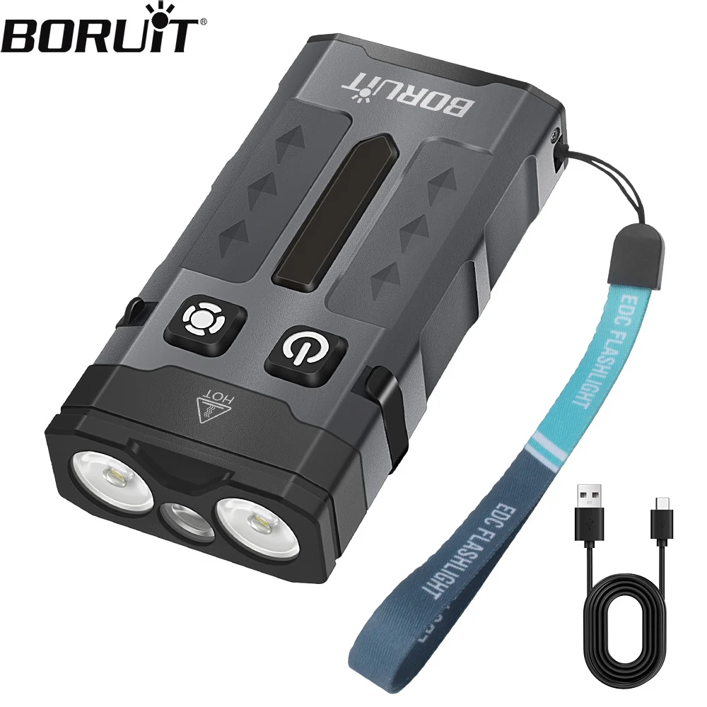 Boruit ev20 edc фонарик светодиодный
