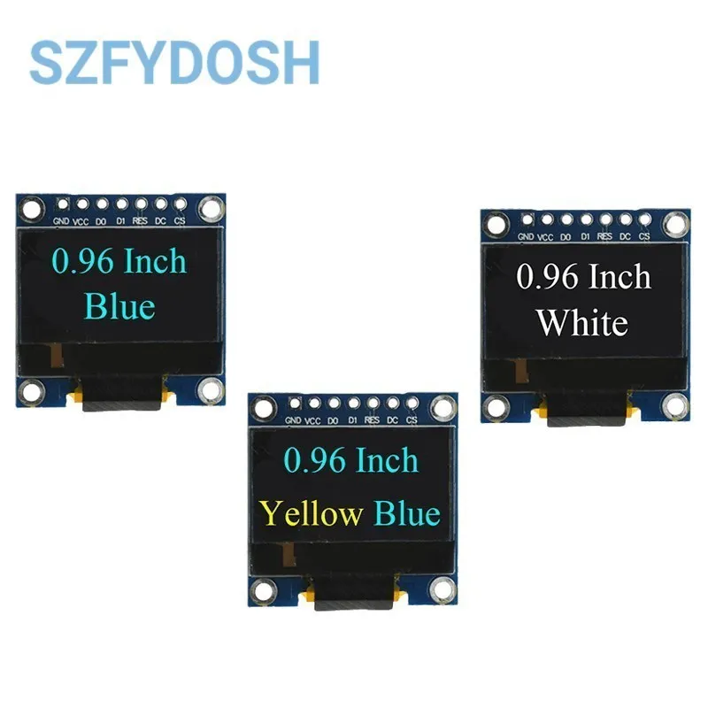 0,96-дюймовый iic spi последовательный