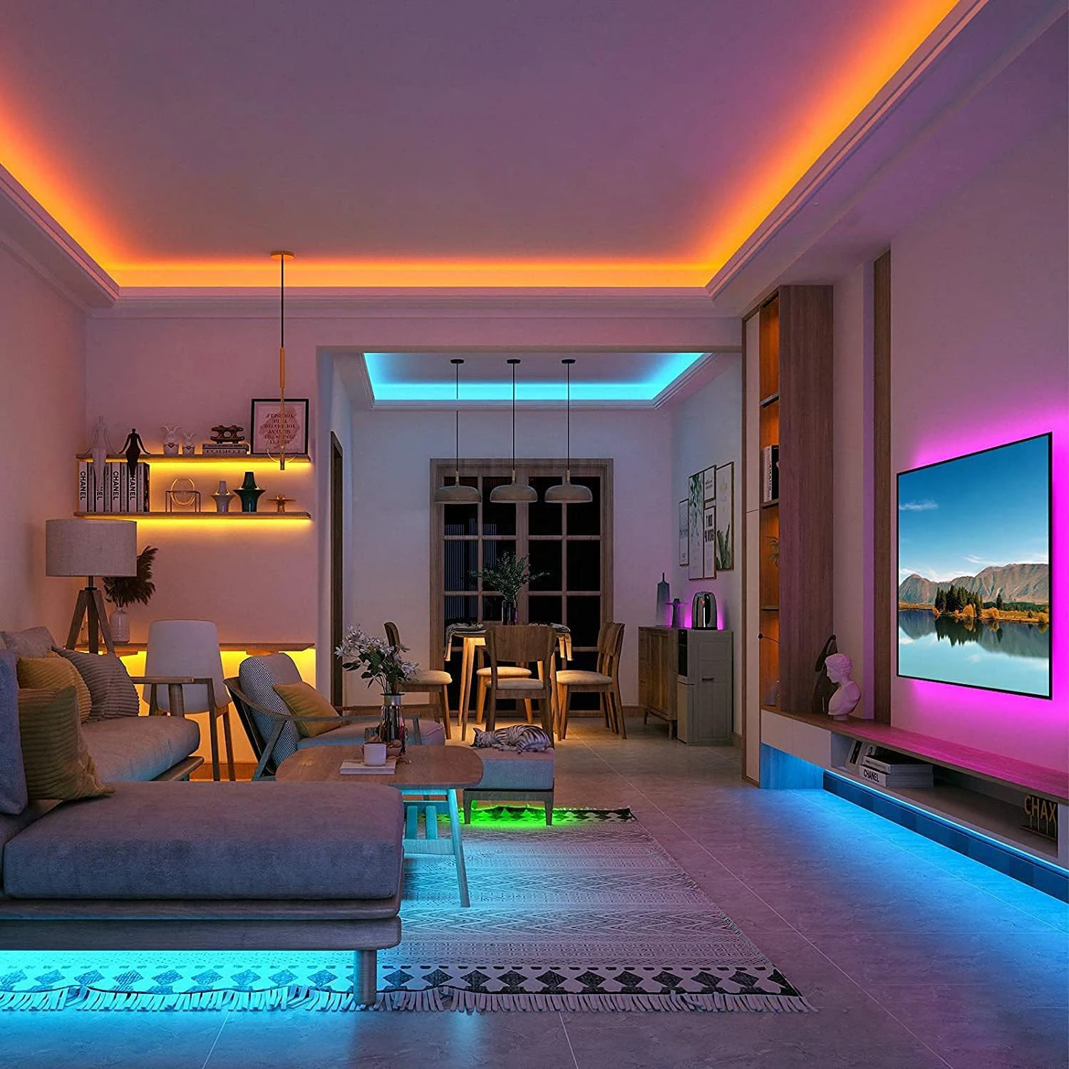 Светодиодные ленты rgb с дистанционным - Фотография_4