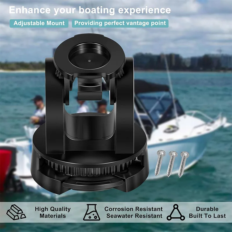 010-12439-10 крепление наклона/поворотное для garmin striker 4/plus 4/4cv - Фотография_5