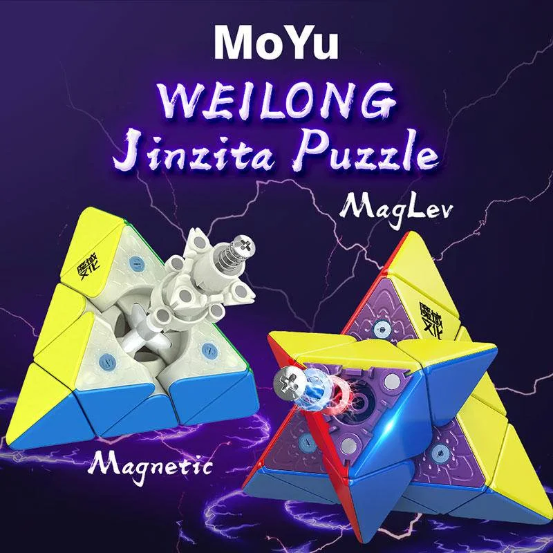 Moyu weilong pyraminx maglev magnetic - Фотография_2