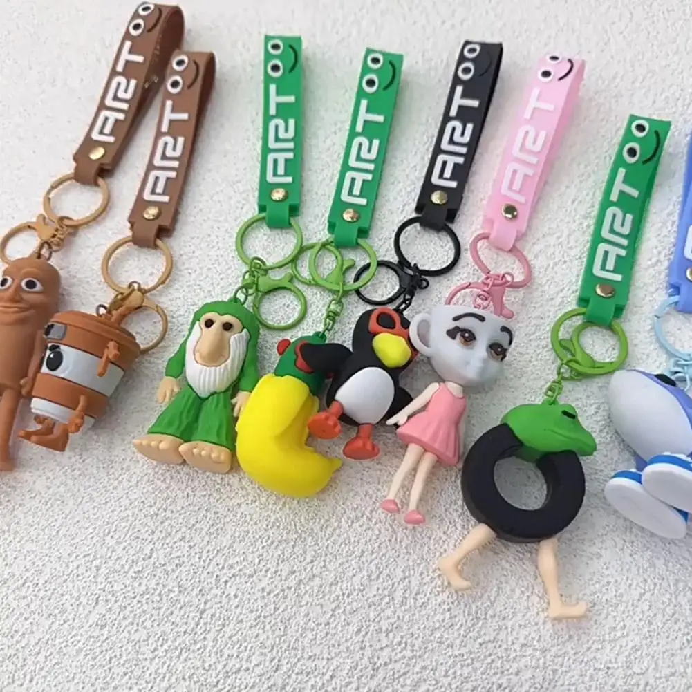 Брелки tralalero tralala с животными - Фотография_3