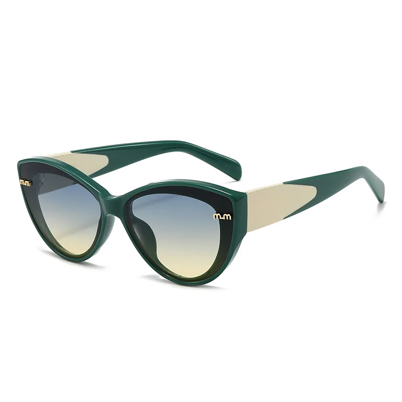 Новые женские солнцезащитные очки «кошачий глаз» в стиле ретро - Фотография_5