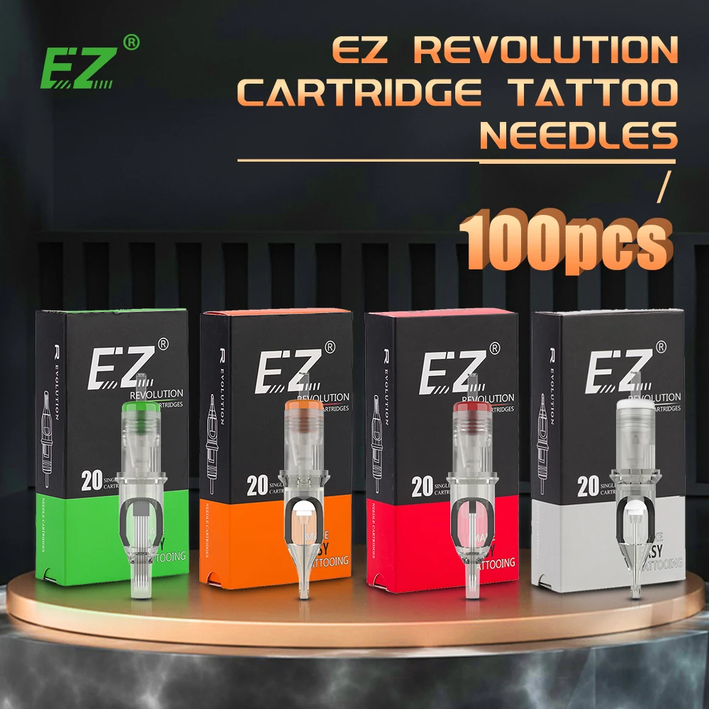 Наборы игл для татуировки с картриджем ez revolution