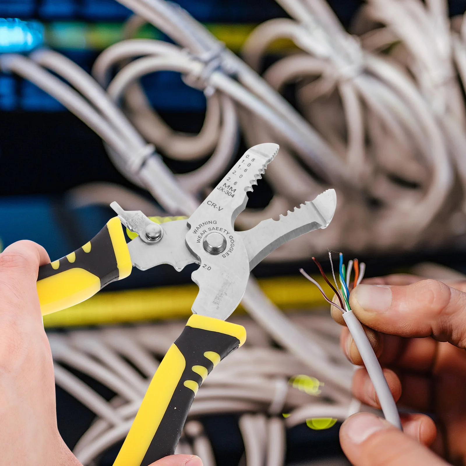 Многофункциональный инструмент для зачистки проводов - Фотография_4