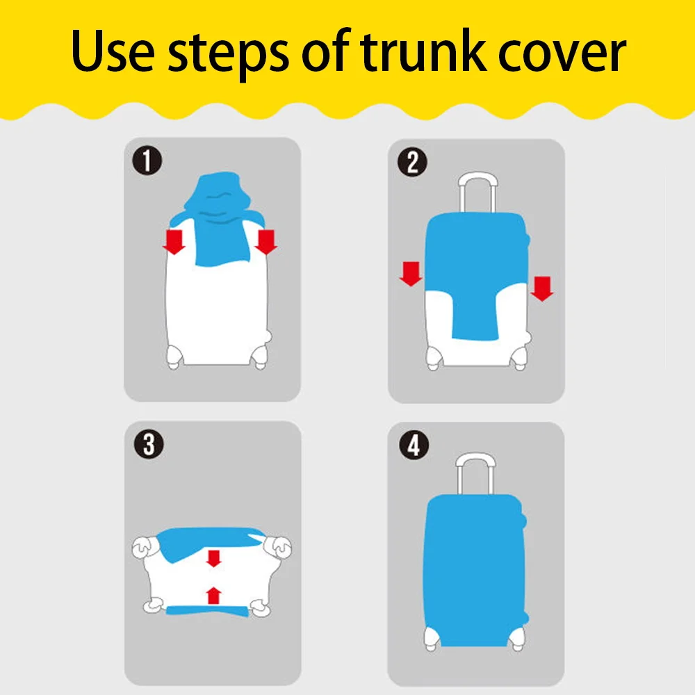 Горячая мода, одобренный в мире чехол для багажа - Фотография_3