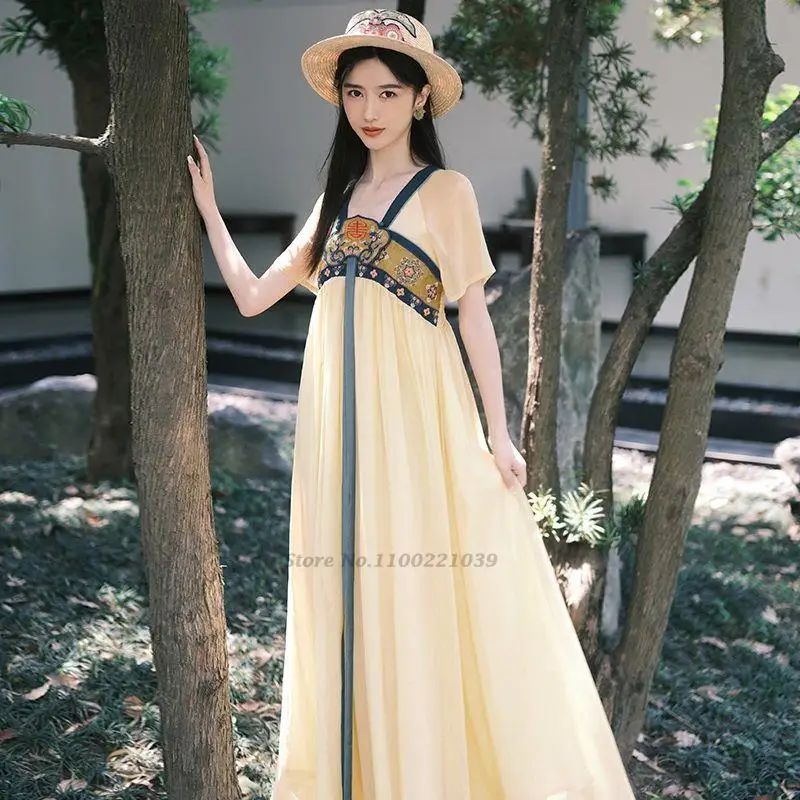 Традиционное китайское платье феи ruqun hanfu 2021 - Фотография_2