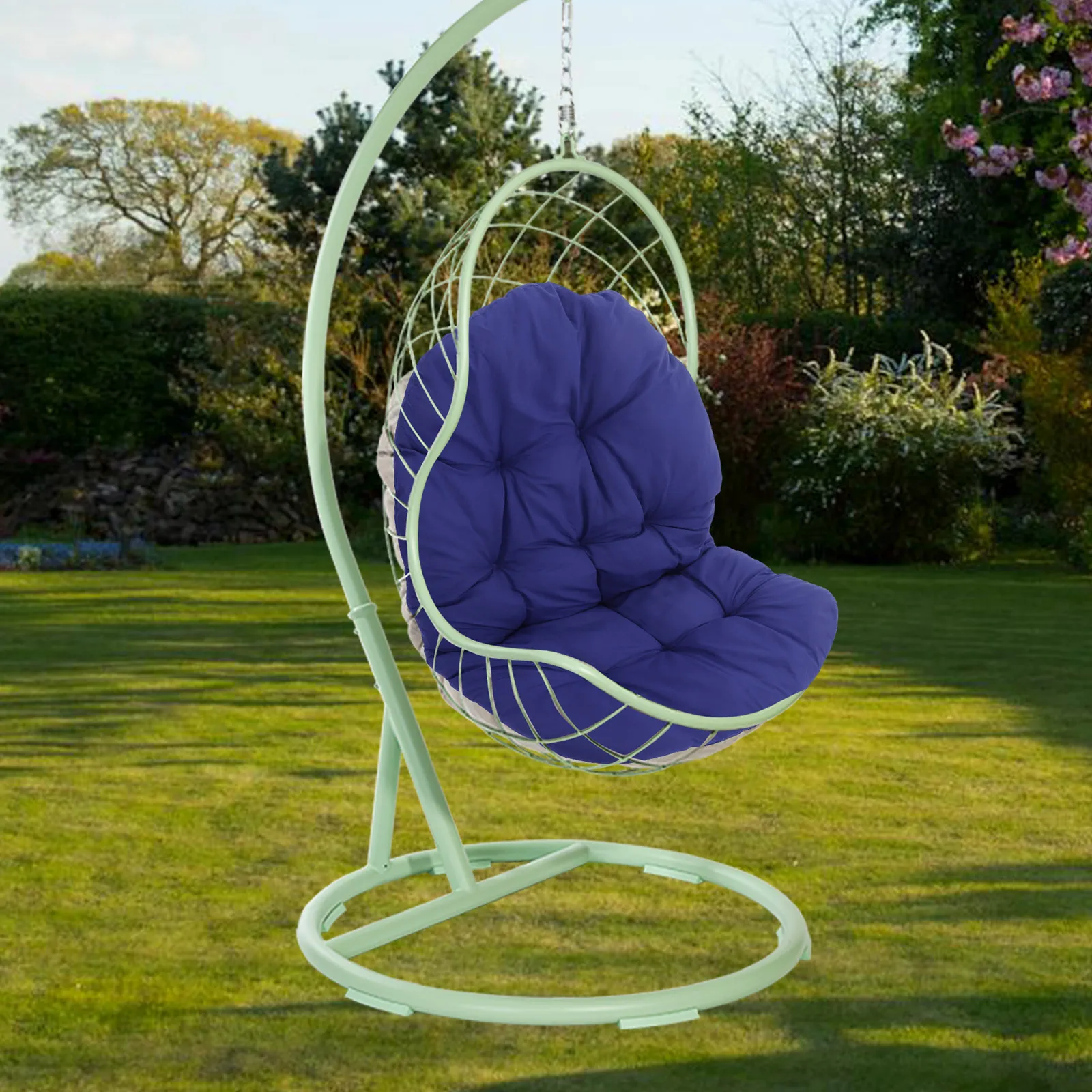 Подвесная подушка для стула-яйца - Фотография_3