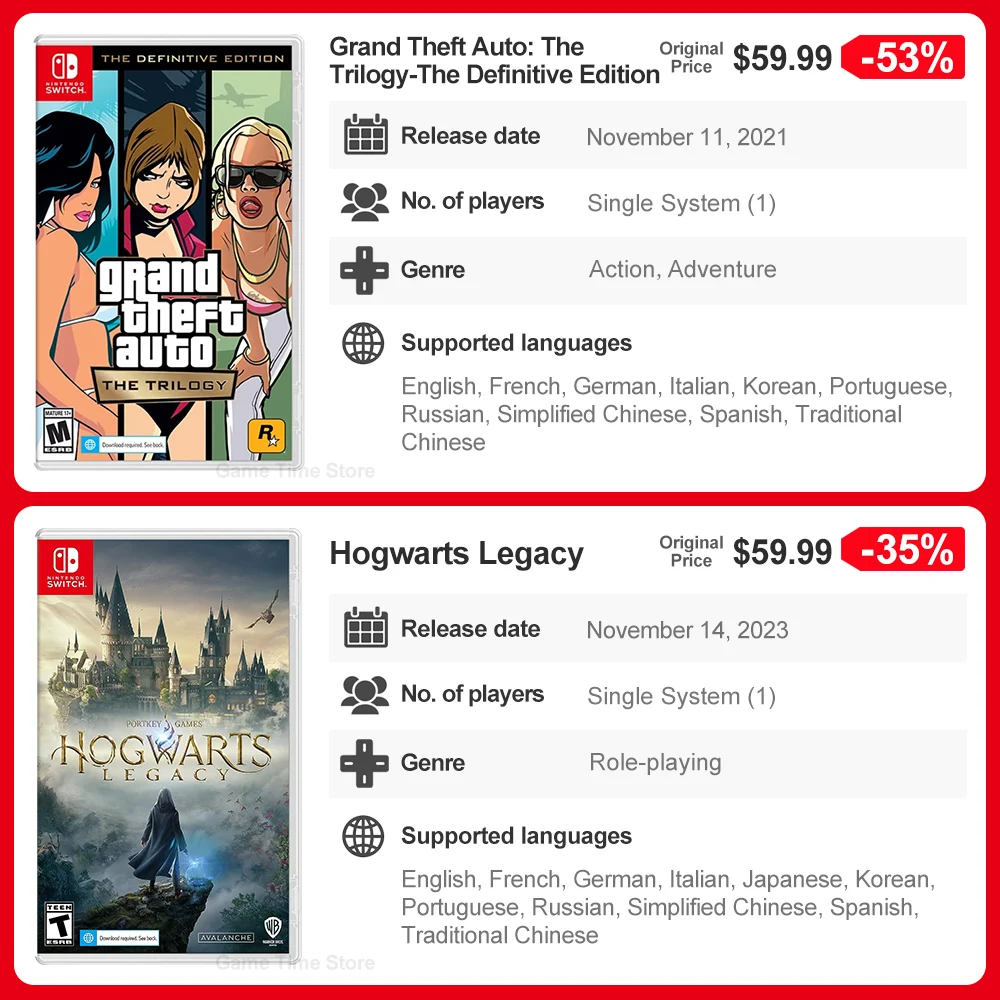 Juegos nintendo switch games ofertas - Фотография_4