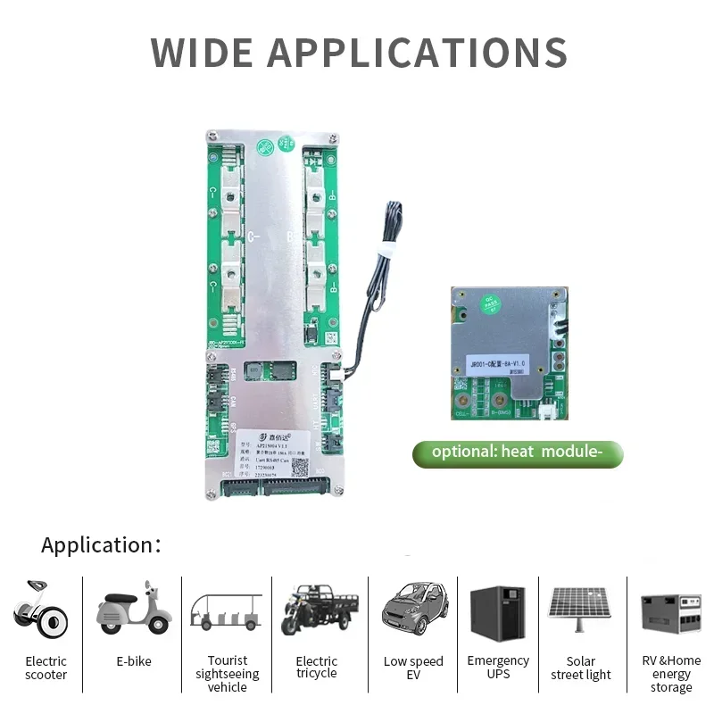 Jbd bms 16s 48v lifepo4 200a smart - Фотография_4