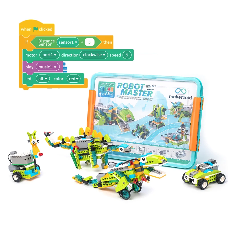 Makerzoid игрушка для парового кодирования для детей wedo 2.0 - Фотография_4