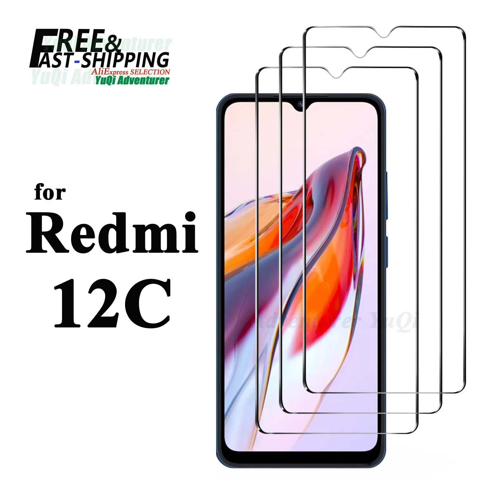 Защита экрана для redmi 12c xiaomi