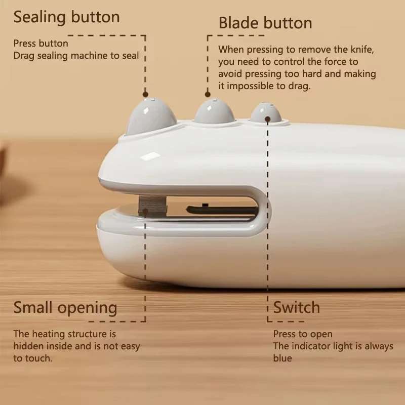 Мини-запечатывающая машина xiaomi - Фотография_2