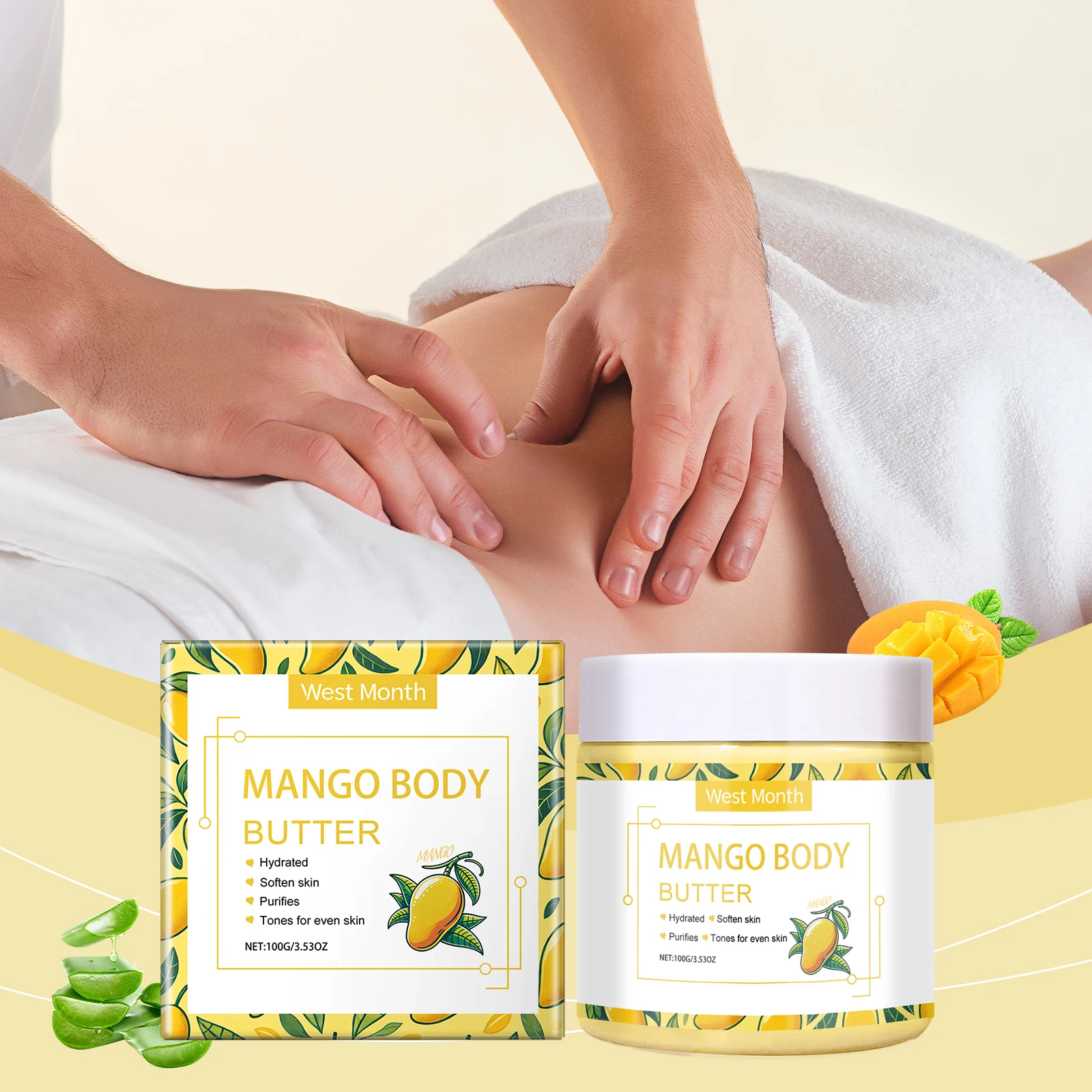 Увлажняющий крем для тела может восстанавливает грубую и тусклую кожу - Фотография_5