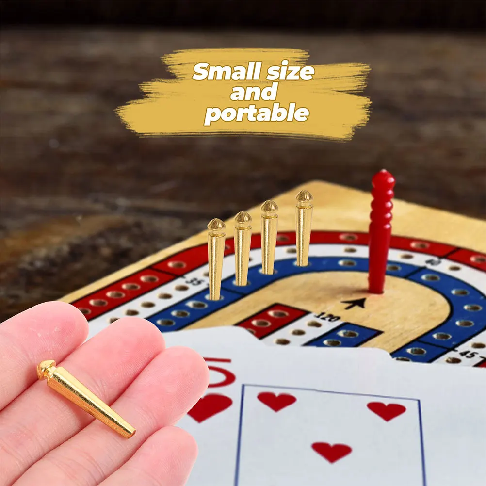 Металлические прочные колышки для криббеджа для путешествий - Фотография_4