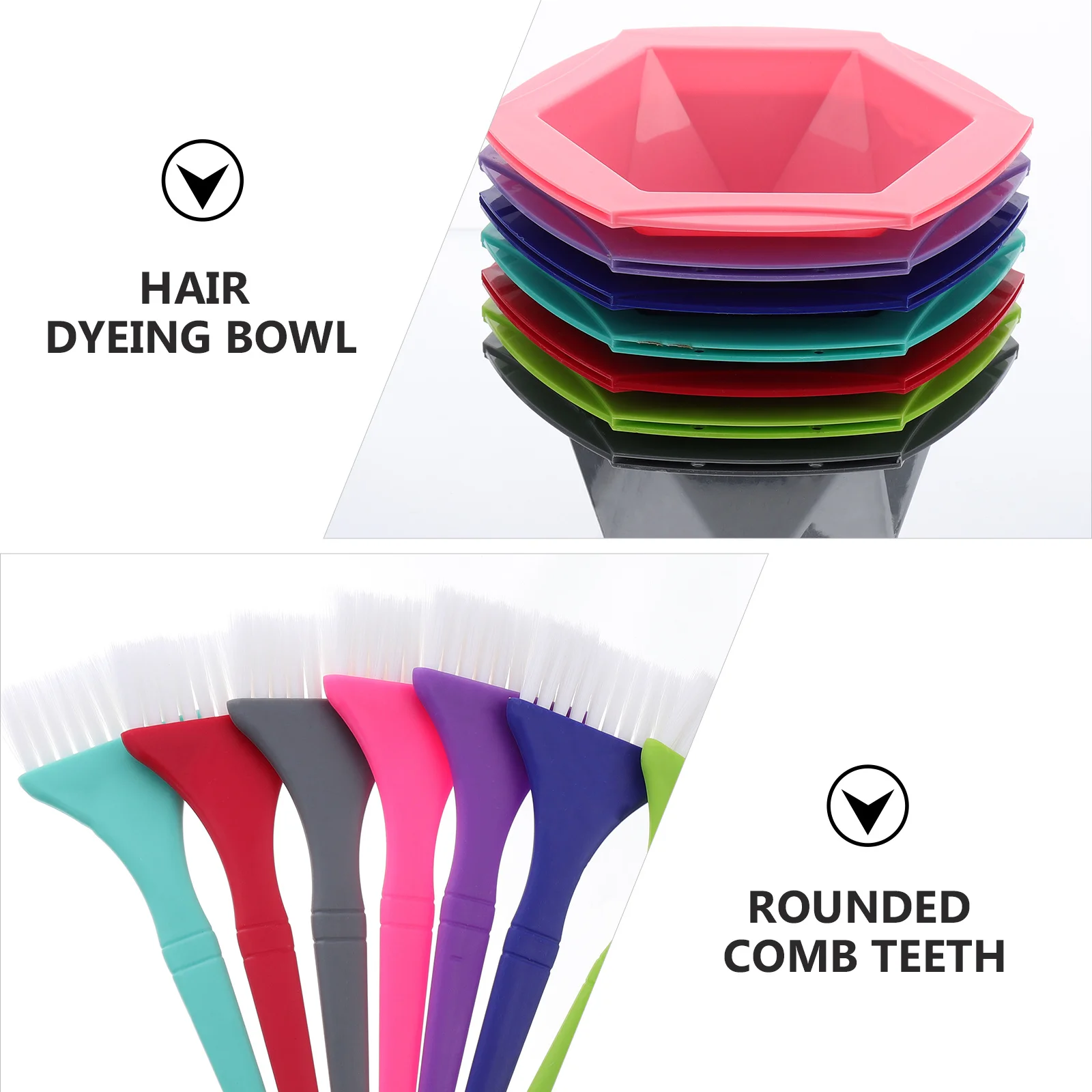 7 комплектов, набор для краски для волос - Фотография_6