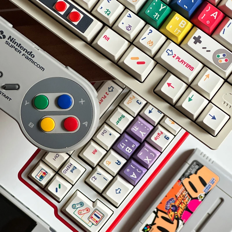 Колпачки для клавиш fbb sfc 1990 171 клавиш pbt dye-sub - Фотография_5