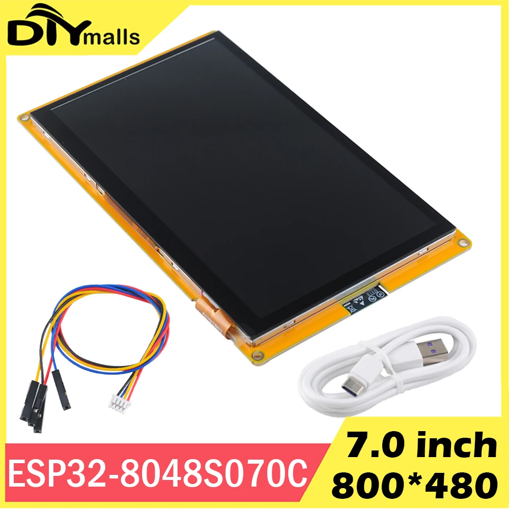 Умный дисплей esp32-s3 7 "