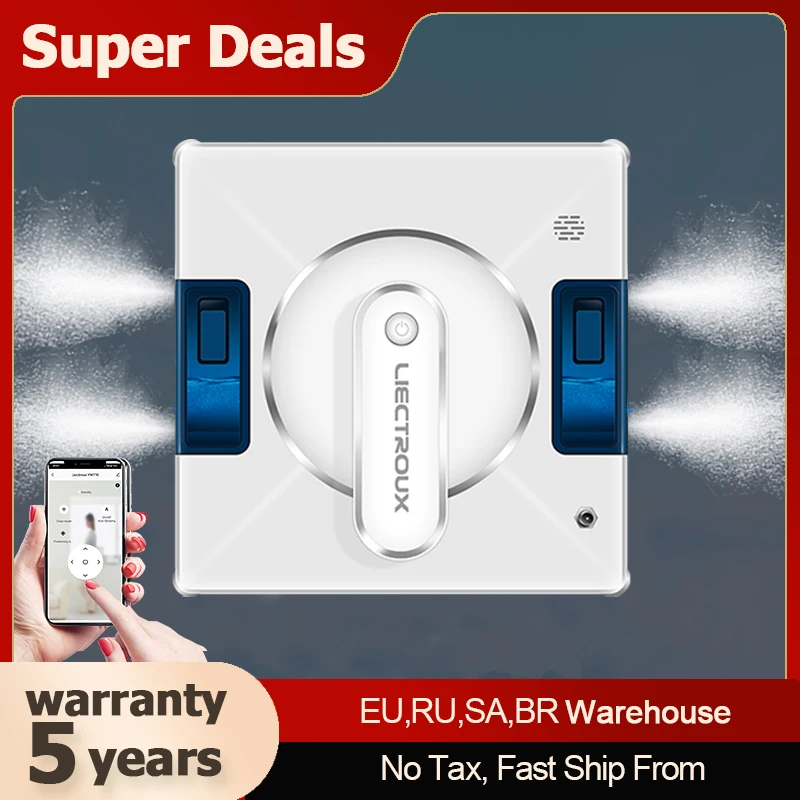 (промокод: ru1015)робот-мойщик окон liectroux yw509