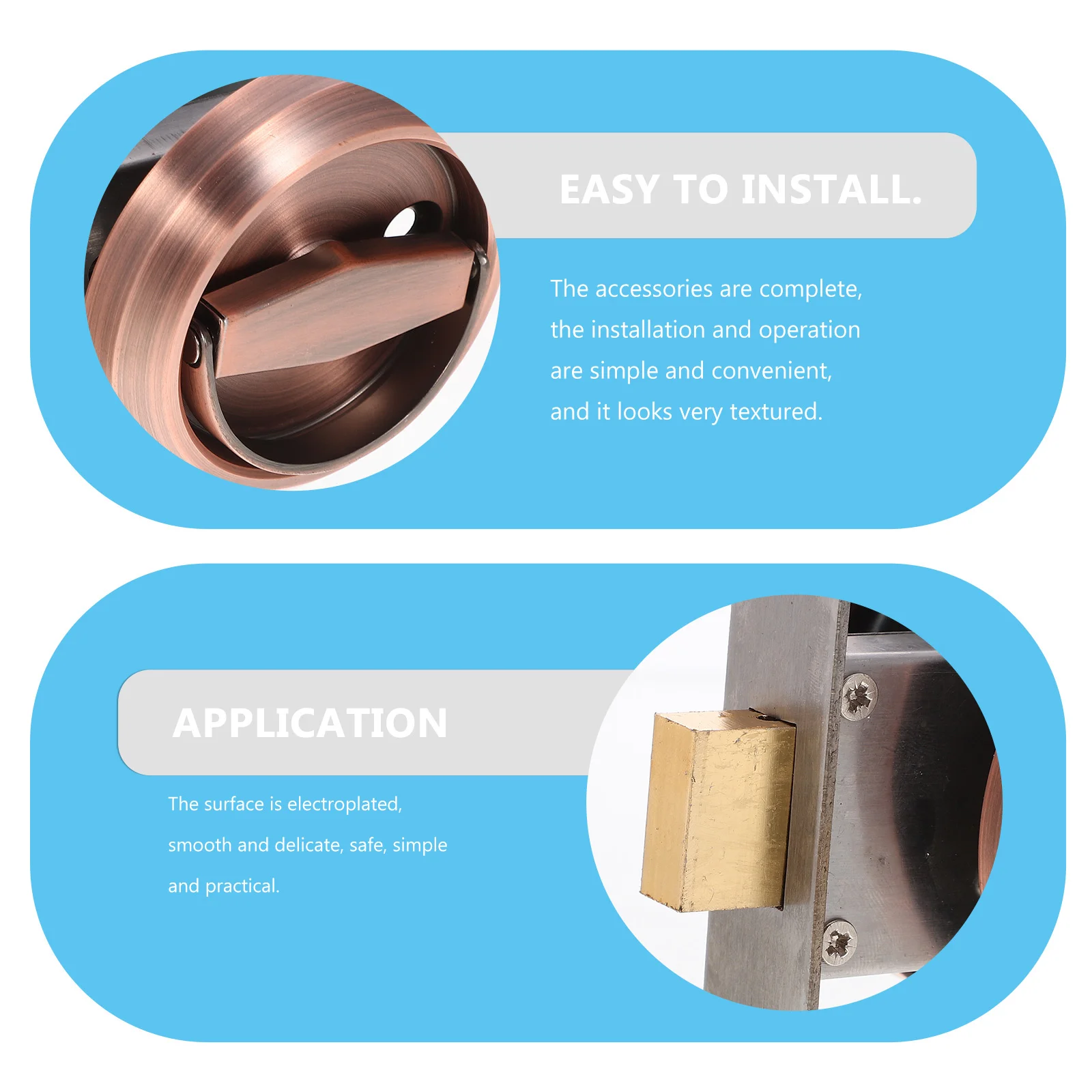 Двусторонний замок из нержавеющей стали - Фотография_3