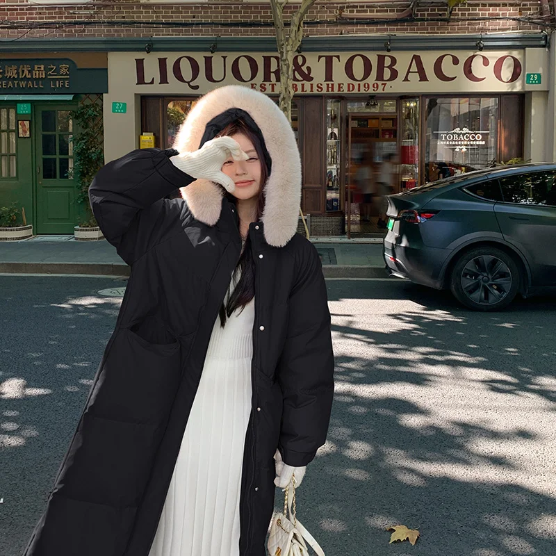 Зимняя женская розовая стеганая куртка - Фотография_5