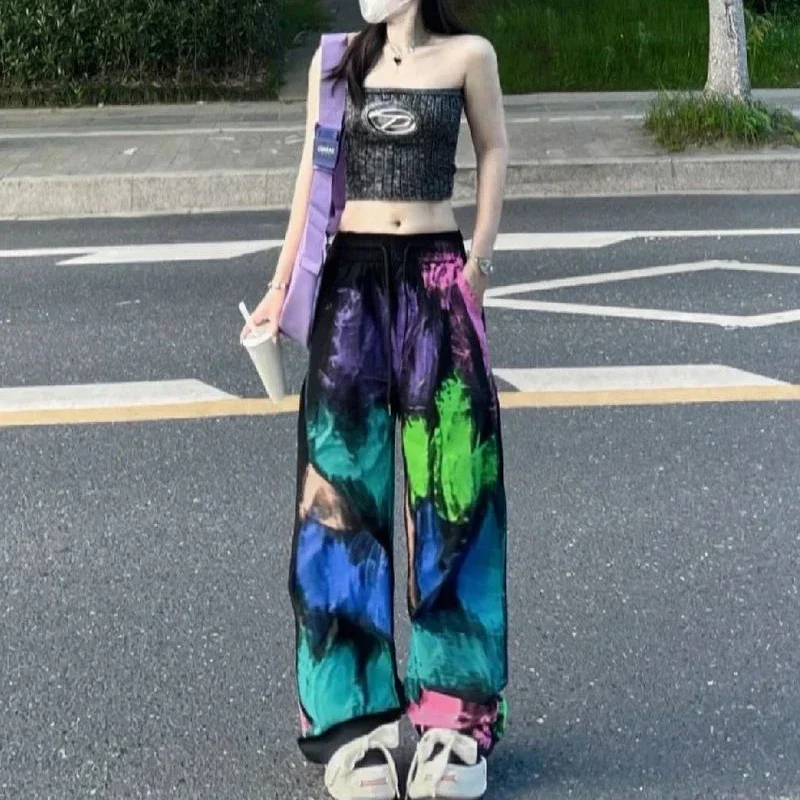 Богемные красочные женские брюки - Фотография_5