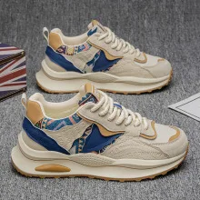 Кроссовки, мужские весенние новые повседневные универсальные удобные туфли - Фотография_2