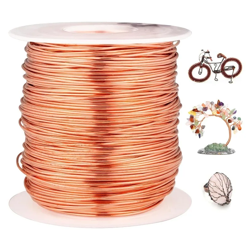 Conductive copper wire multi-purpose copper wires t2 coil bare line 0 - Фотография_2
