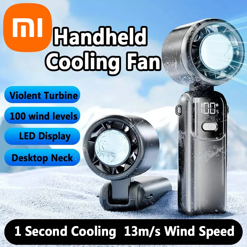 Ручной вентилятор xiaomi ice compress