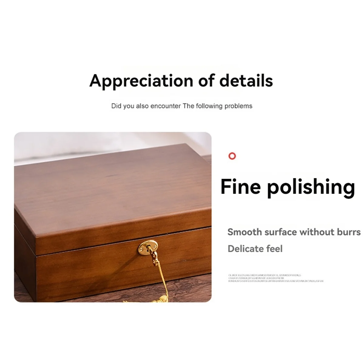 Abqr деревянная винтажная шкатулка - Фотография_2