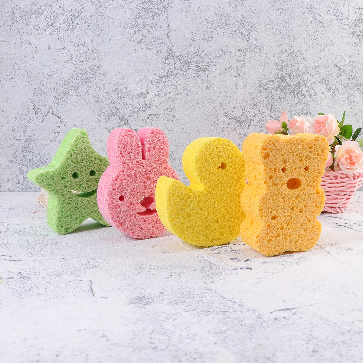 Набор для ванны с губкой